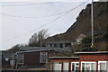 Monmouth Beach chalets landslip