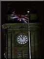 SD3036 : Blackpool: the Town Hall clock by Chris Downer