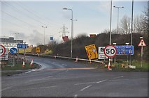 ST6083 : South Gloucestershire : M5 Junction 16 by Lewis Clarke