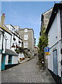 Looking up Bunkers Hill, St Ives