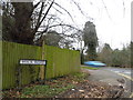 Wick Road at the junction of the A30, Englefield Green