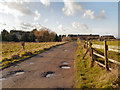 Track to Bradlegh Old Hall