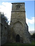 SK3898 : Church Tower (East Side), Holy Trinity Parish Church (Old), Wentworth, near Rotherham by Terry Robinson