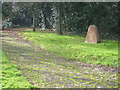 The setting of the memorial to Detective Constable John Fordham, West Kingsdown