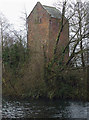 SD3078 : Accumulator tower by the Ulverston Canal by Karl and Ali