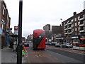 Bus Stop on Essex Road, London