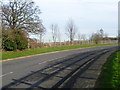 Road leading to Rochester & Cobham Park Golf Course