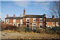 Terraced house by the railway line