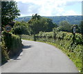 Start of 30mph speed limit at the eastern edge of Penperlleni