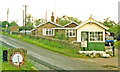 Former signalbox and station at Coxwold, 1988