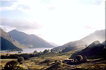 NM9081 : Loch Sheil and the Glenfinnan Monument by Derek Voller