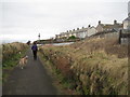 The cycle path near West Row