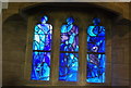 TQ6245 : Chagall Window, All Saints' Church by N Chadwick