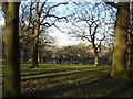 Grangewood Park and view westwards