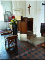 TL2842 : St Peter & St Paul, Steeple Morden, Pulpit by Alexander P Kapp