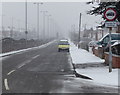 Narborough Road South in the snow