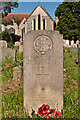 The headstone of Ivy Millichamp, All Saints churchyard