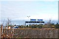 Gantry on the M1 at Sprucefield