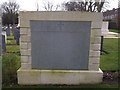 HMS Glatton war memorial, Woodlands Road Cemetery