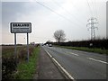 SJ3767 : The A548 (Sealand Road), Sealand, Flintshire by Jeff Buck