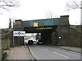 Rail bridge over Tudor Way