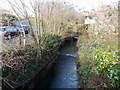 An unnamed feeder stream of the River Trym, Bristol