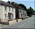 Houses on the north side of Pont Bran, Llangadog