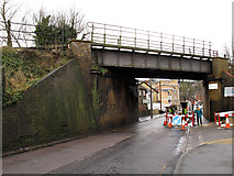 TQ3060 : Railway over Old Lodge Lane (1) by Stephen Craven