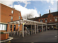 Cycle racks outside Purley station