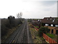 Railway Line, towards Denton Junction