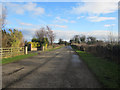 Looking south along South Road, Belford