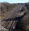 Looking towards Wootton Bassett junction from Skew Bridge, Royal Wootton Bassett