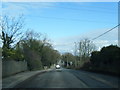 Capenhurst Lane from the railway bridge