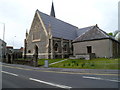 Hall Street side of Hall Street Methodist Church, Llanelli