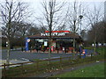 Fast food restaurant off the A49