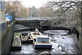 Thames Path:  Mouth of Beverley Brook