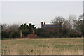 View of Church End from the byway