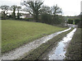 Farm track near Old House Farm