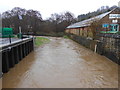 River Brit in spate