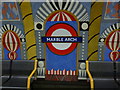 TQ2781 : Bright and cheery, Marble Arch Underground Station by Robin Sones