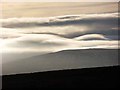 NY6647 : Dramatic cloud formation over Grey Nag by Oliver Dixon