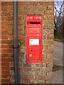 TM4262 : Saxmundham Road Victorian Postbox by Geographer