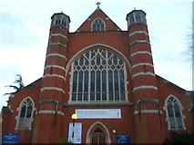 TQ2573 : St Michael and All Angels, Wimbledon Park Road SW18 by Robin Sones