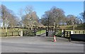 J1323 : Ornamental gates and drive leading to Tamnaharry House by Eric Jones