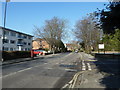 Approaching the junction of Banister Road and Brighton Road