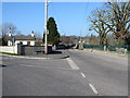 View north along Clonallan Road from its junction with Donaghaguy Road