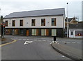 Newly-built West End building facing New Road, Llanelli 