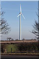 SK7658 : Wind Turbine off Ollerton Road by J.Hannan-Briggs