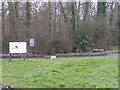 TM4161 : Manor Farm signs by Geographer