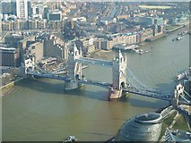 TQ3380 : Tower Bridge from The Shard by Rob Farrow
